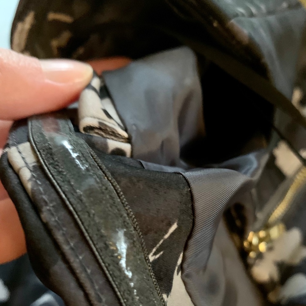 H&M Satin Formal Dress w/ Peplum & Floral Print Runs Small - Picture 6 of 8